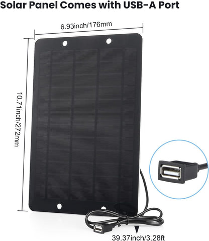 Mini USB Solar Panel Charger 6W