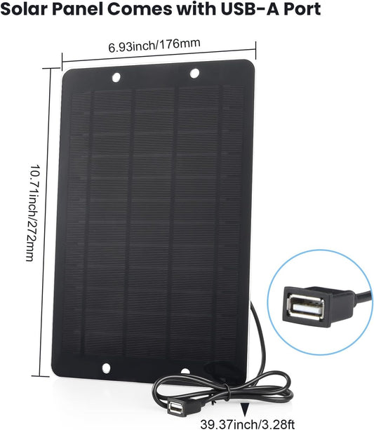 Mini USB Solar Panel Charger 6W