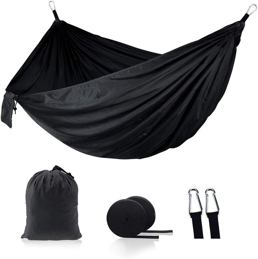 Portable Camping Hammock with Tree Straps