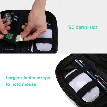 Electronics Travel Organizer Case (Black)