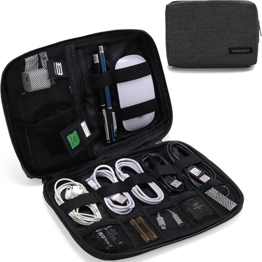Electronics Travel Organizer Case (Black)