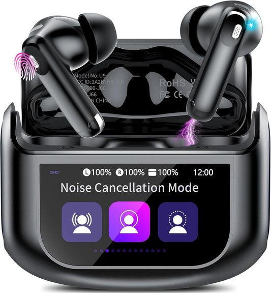 Wireless Bluetooth 5.4 Earbuds with Noise Cancelling
