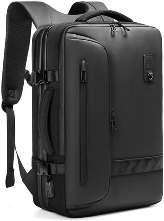 45L Expandable Travel Backpack, Waterproof, Anti-Theft, Carry On