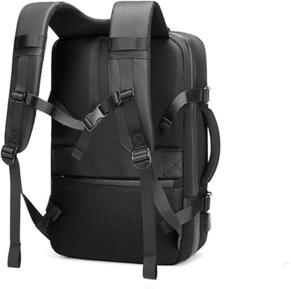 45L Expandable Travel Backpack, Waterproof, Anti-Theft, Carry On