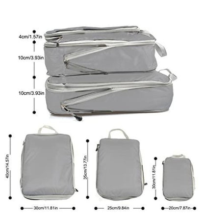 3-Piece Compression Packing Cubes