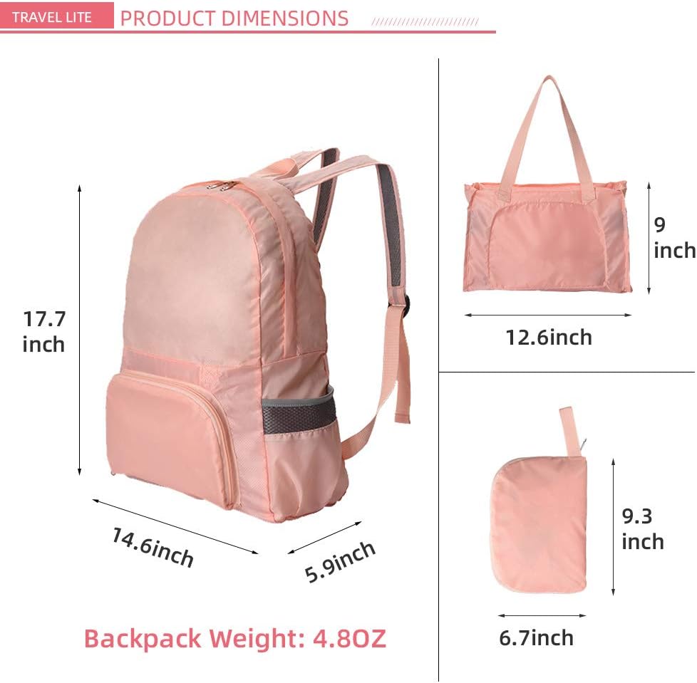 Foldable Lightweight Travel Daypack