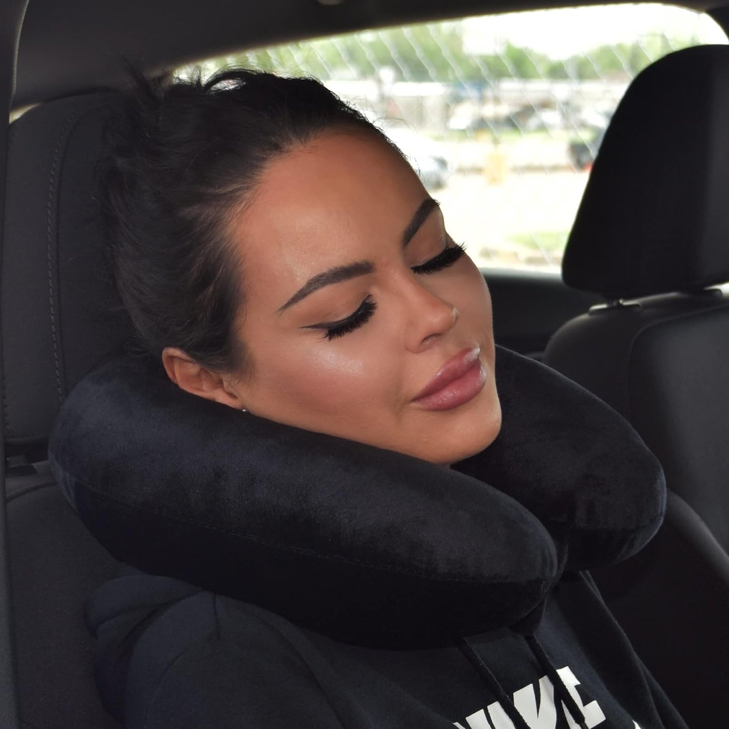 Soft Microfiber Travel Neck Pillow